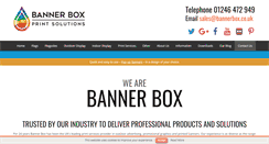 Desktop Screenshot of bannerbox.co.uk