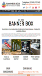 Mobile Screenshot of bannerbox.co.uk