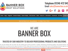 Tablet Screenshot of bannerbox.co.uk